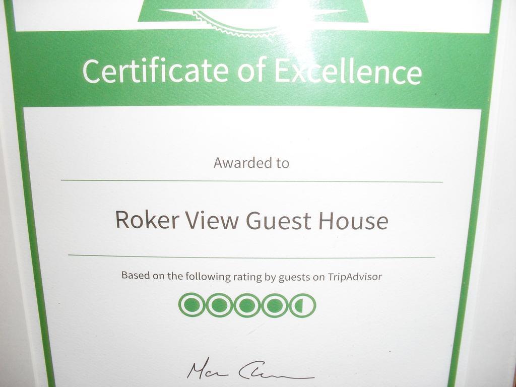 Roker View Guest House Sunderland  Eksteriør billede